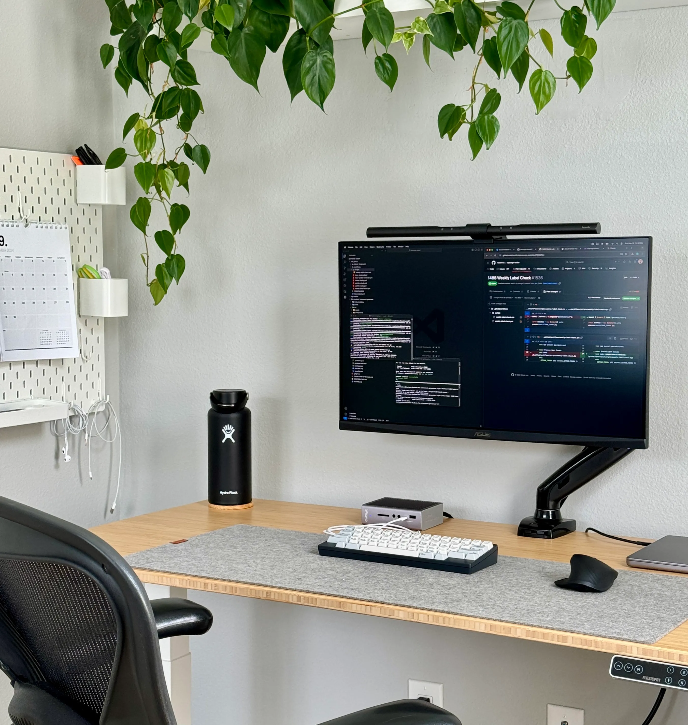 my workspace
